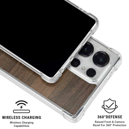 Kona Wood Galaxy S25 Ultra Clear Case